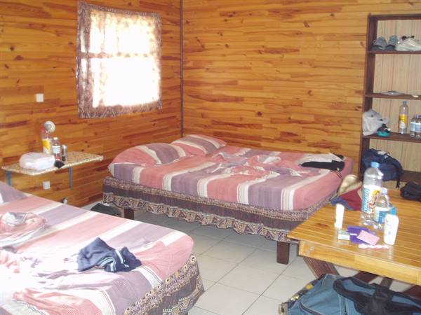 our room at Glorine's in Rangiroa