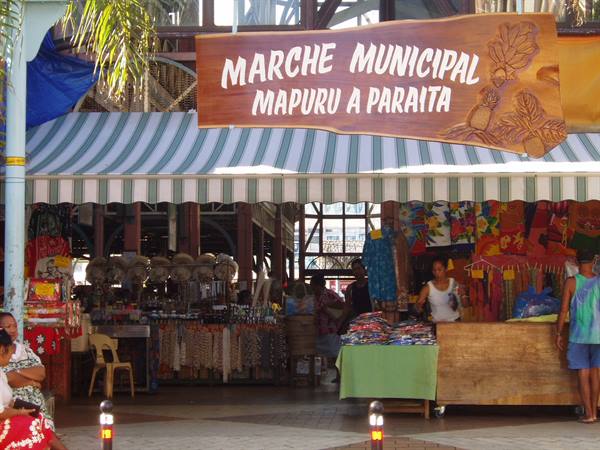 market of Papeete