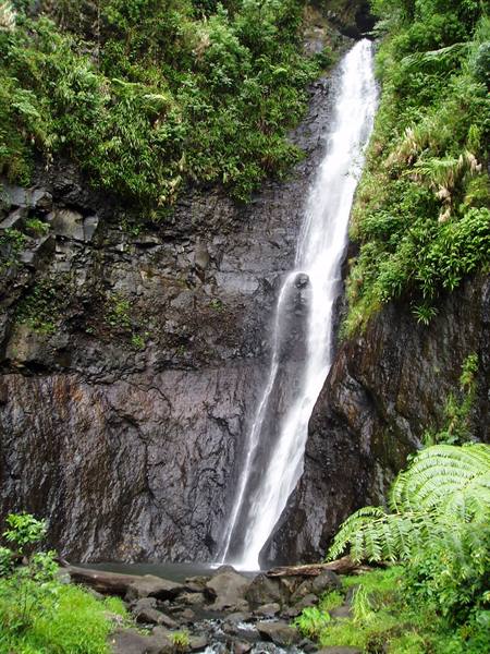 waterfalls in Tahiti