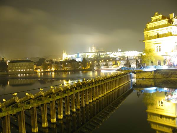 Panorama from the Vltava