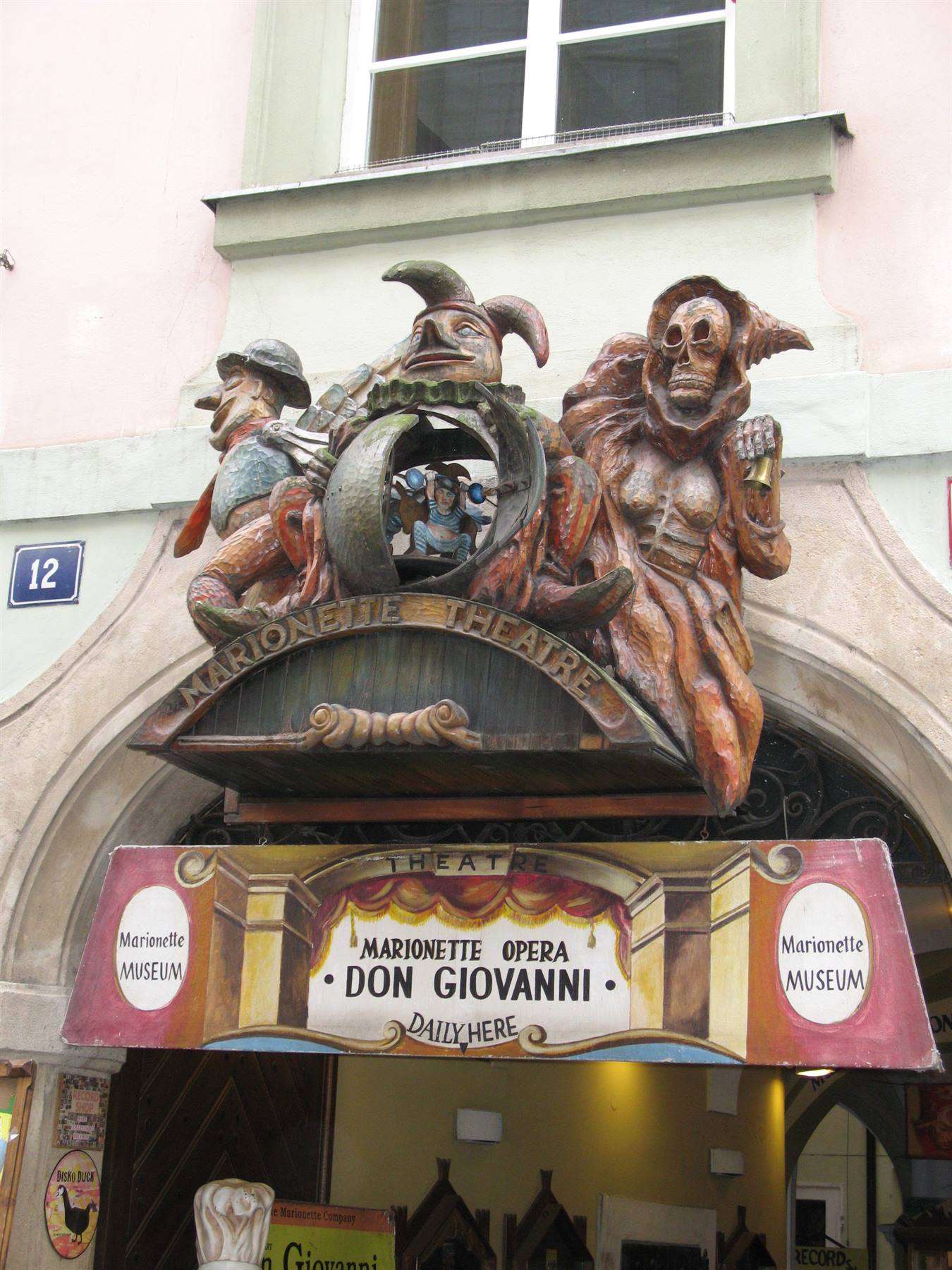 Marionette Theatre in Karlova street