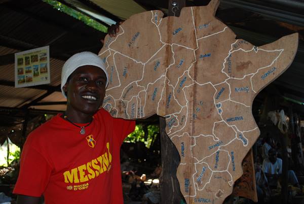 Tony and his Africa