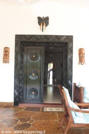 ...the entrance door...