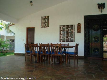 ...the table of our breakfasts and dinners....