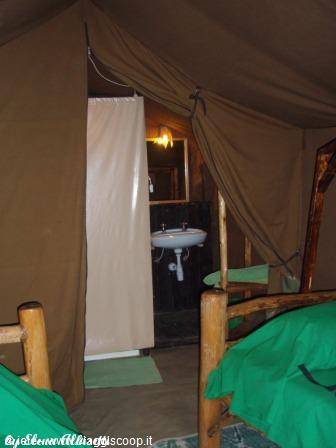 Amboseli - Kibo Camp - inside the tent