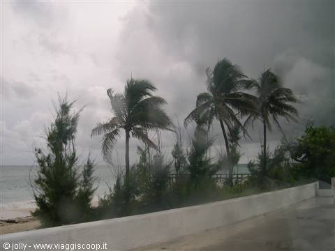 The passage of hurricane Katrina