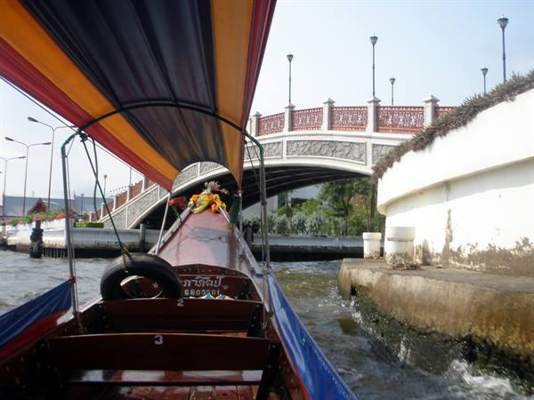 Bangkok by boat on the canals