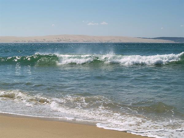 The Dune seen from the Arcachon peninsula 2