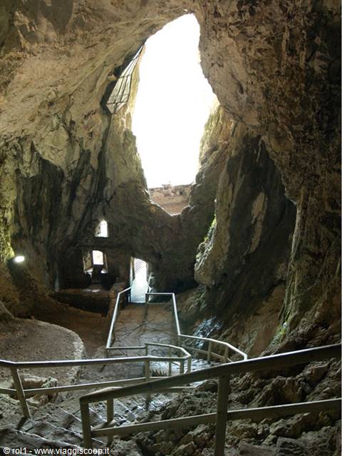 Above Predjama Castle