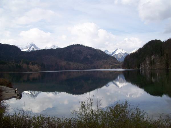 Little lake in the castles area