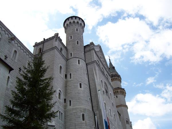 Towers of Neuschwanstein castle
