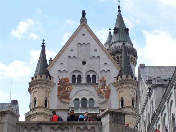 Interior of Neuschwanstein castle