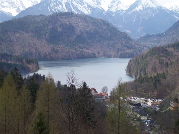 View from the castle windows