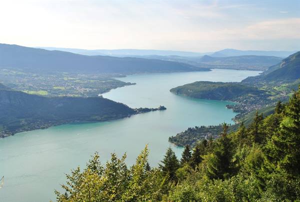 Lake Annecy from the Col de la Forclaz