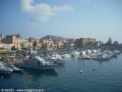 Milazzo the harbour