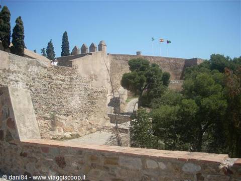 gibralfaro castle inside