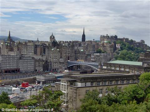 panorama from calton hill