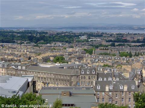 panorama from calton hill