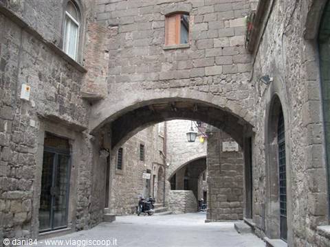 Viterbo San Pellegrino medieval quarter