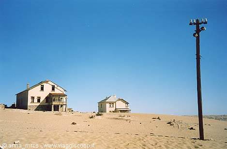 The ghost town of Kolmanskop