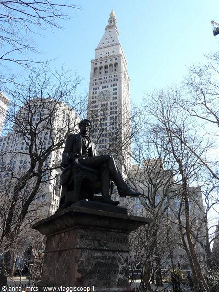 Madison Square with the Metropolitan Like Insurance Company in the background