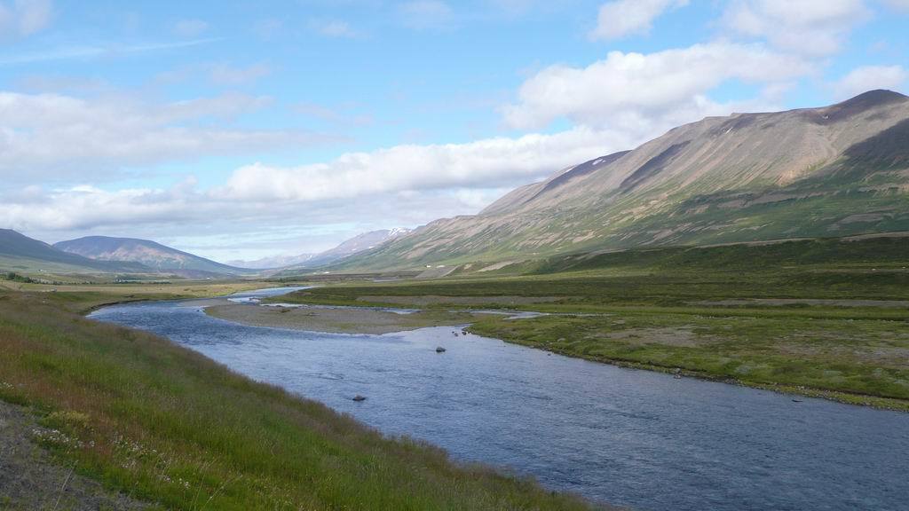 Towards Akureyri along route 1