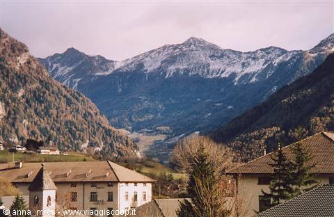 View of the area around Vipiteno