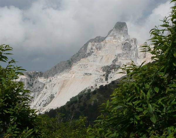 The marble quarries