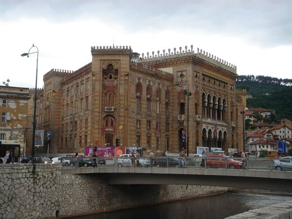 sarajevo, the library