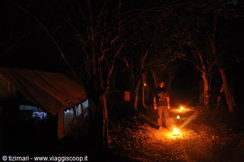 campsite in Yala Park