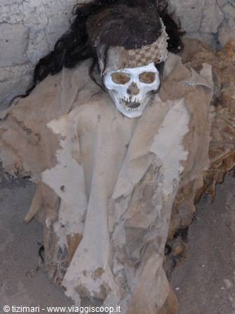 The cemetery of Cauchilla