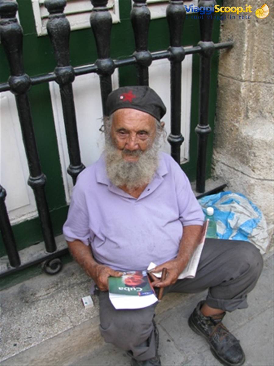 it's really him, on the cover of Lonely Planet!! Havana