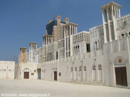 Sharjah, the wind towers