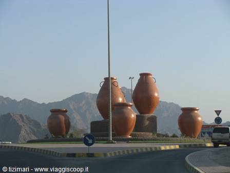 Dibba - Fujairah, the roundabouts