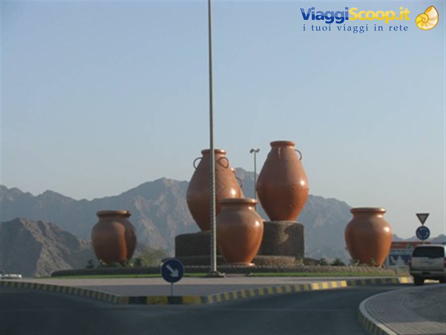 Dibba - Fujairah, the roundabouts