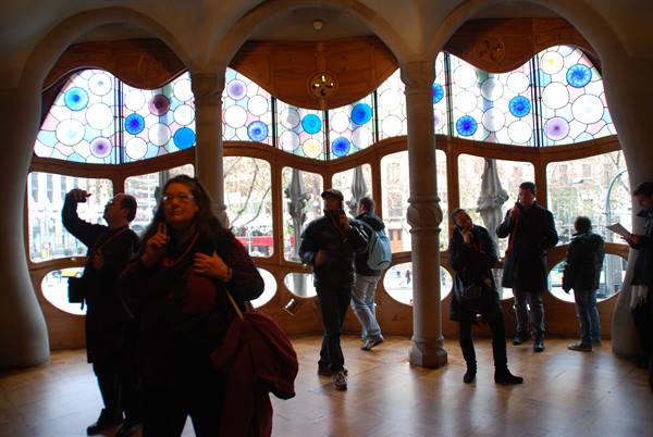 Interior of casa Battlò