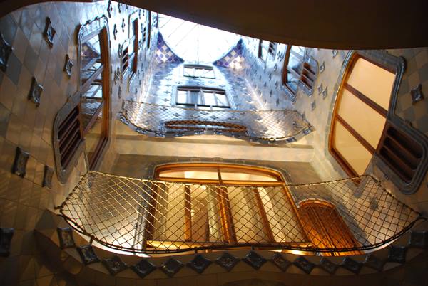 Interior of casa Battlò