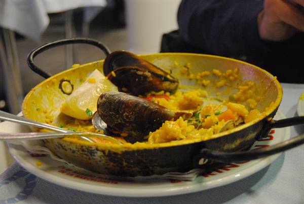 The paella
