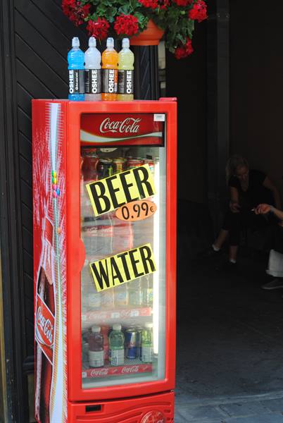 Water like beer