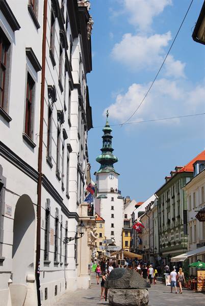 Among the alleys of the centre