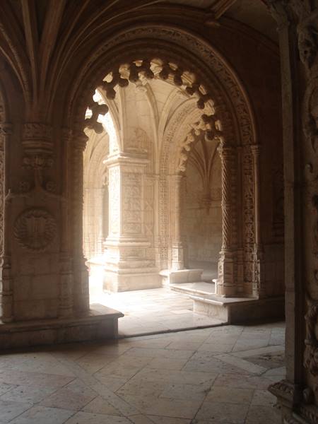 The monastery cloister