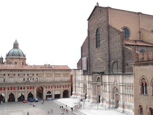 The basilica of San Petronio