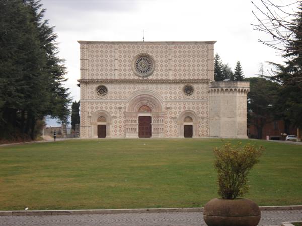 The basilica of S.Maria di Collemaggiore