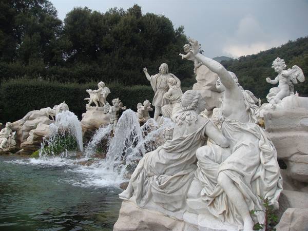 Detail of the fountain of Venus and Adonis