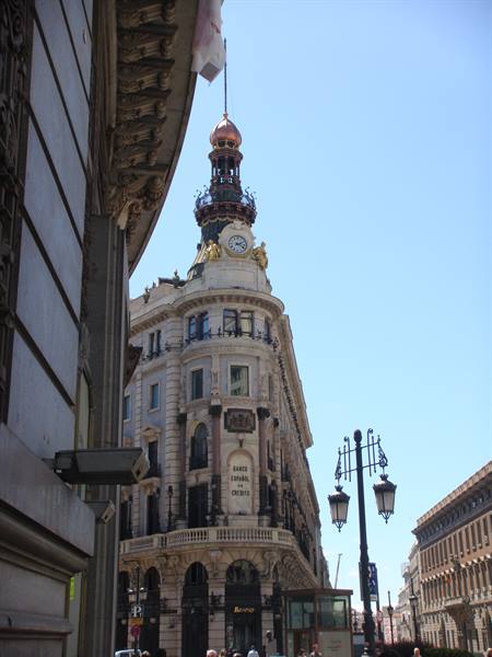 Along the Gran Via