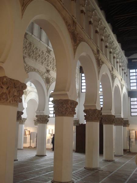 The white synagogue of Toledo