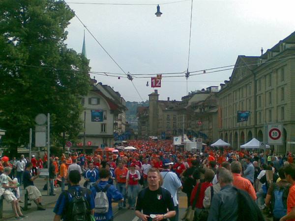 Through the streets of Bern
