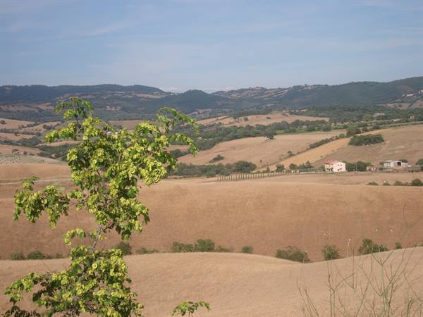 Spectacular glimpses of the Tuscan countryside