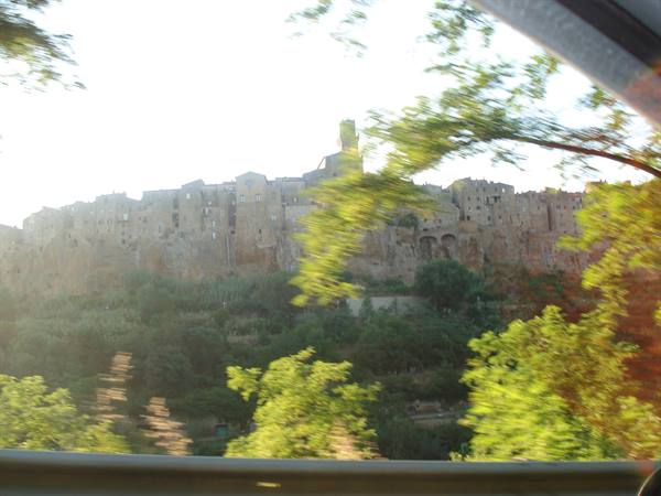 On the way back....Pitigliano
