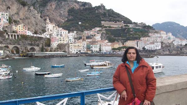 Amalfi from the harbour
